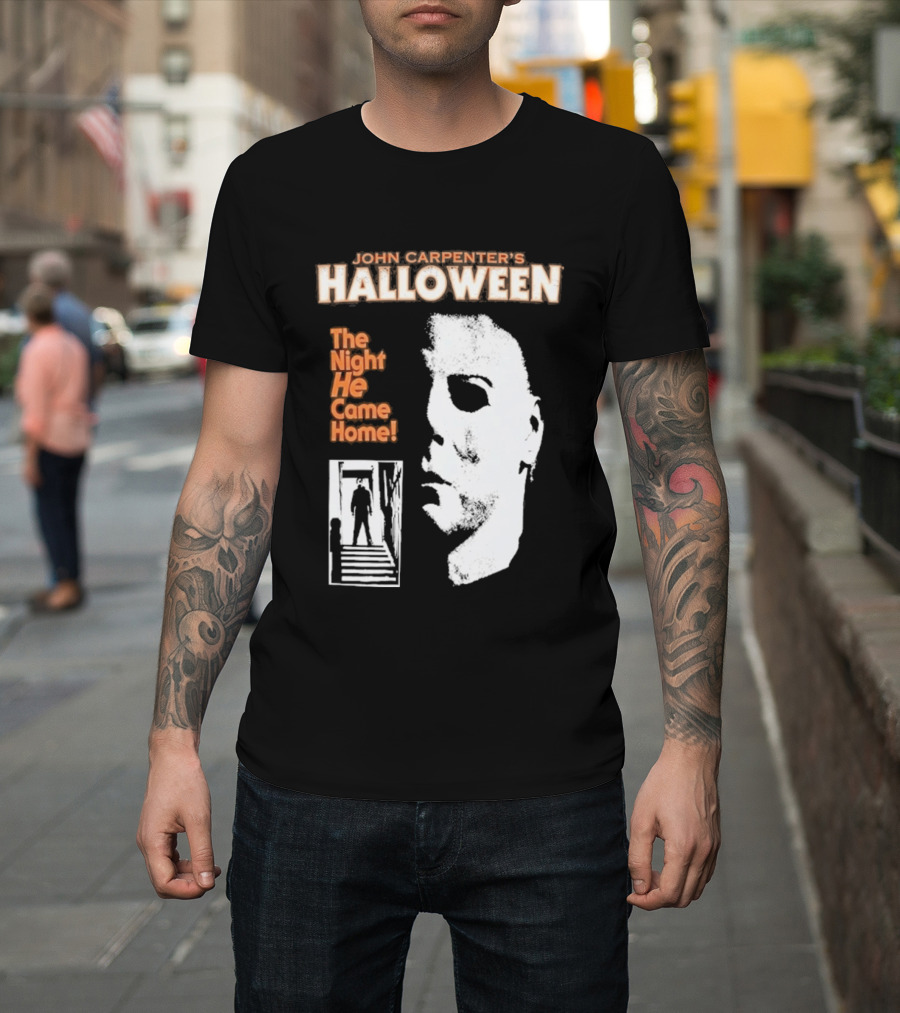 John Carpenter's Halloween The Night He Came Home T-Shirt