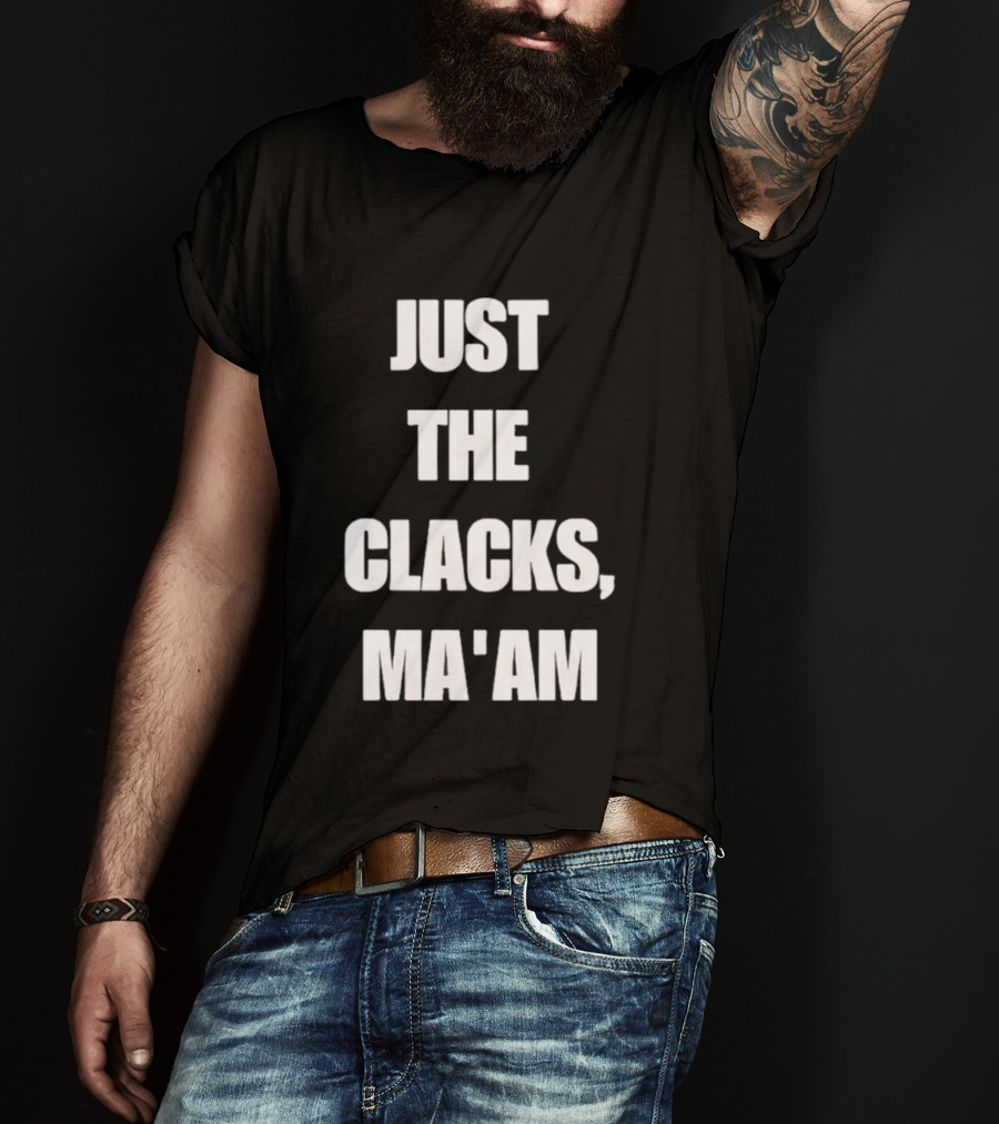 Just The Clacks Ma'am Terry Pratchett Discworld T-Shirt