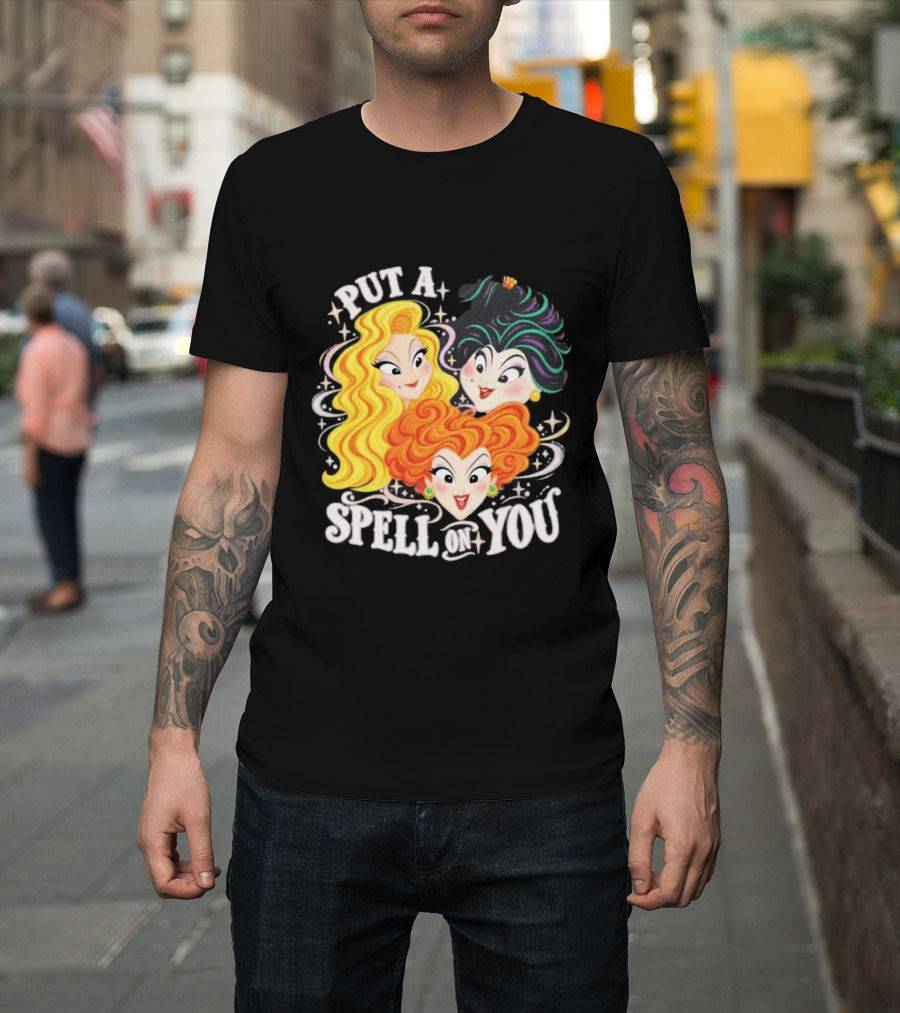 Hocus Pocus I Put A Spell On You Halloween Trio T-Shirt