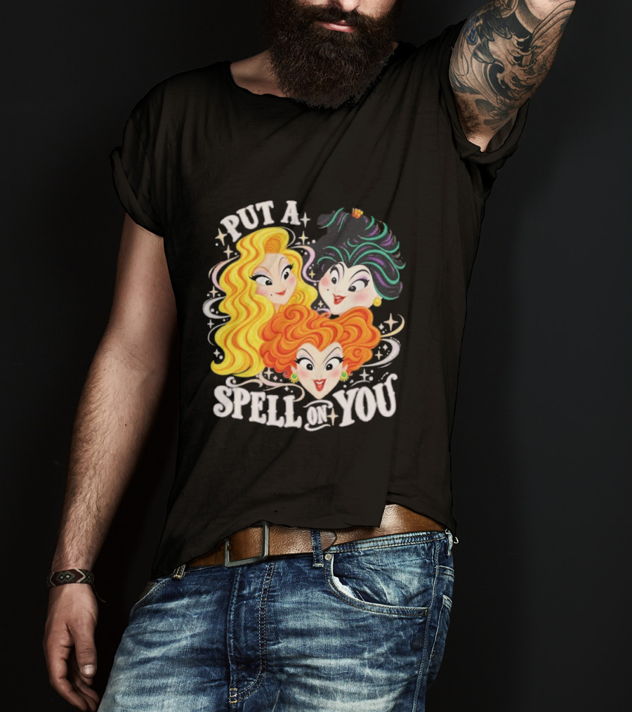 Hocus Pocus I Put A Spell On You Halloween Trio T-Shirt