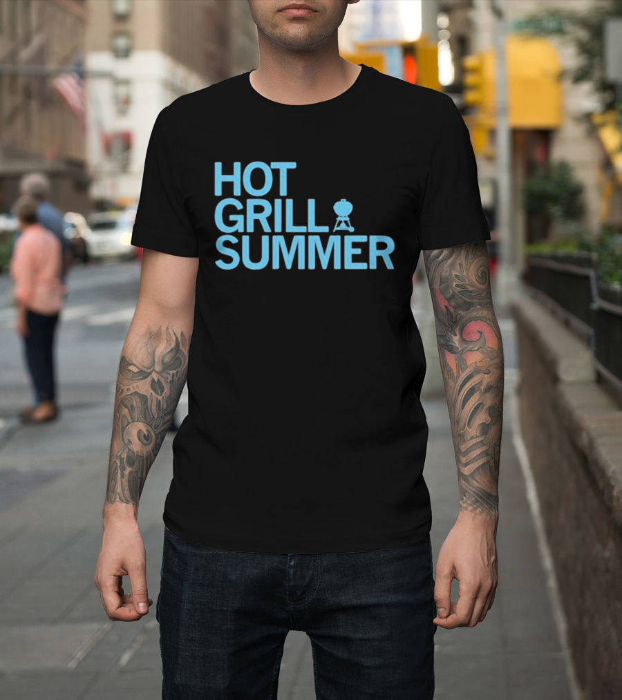Hot Grill Summer Barbecue Vibes T-Shirt
