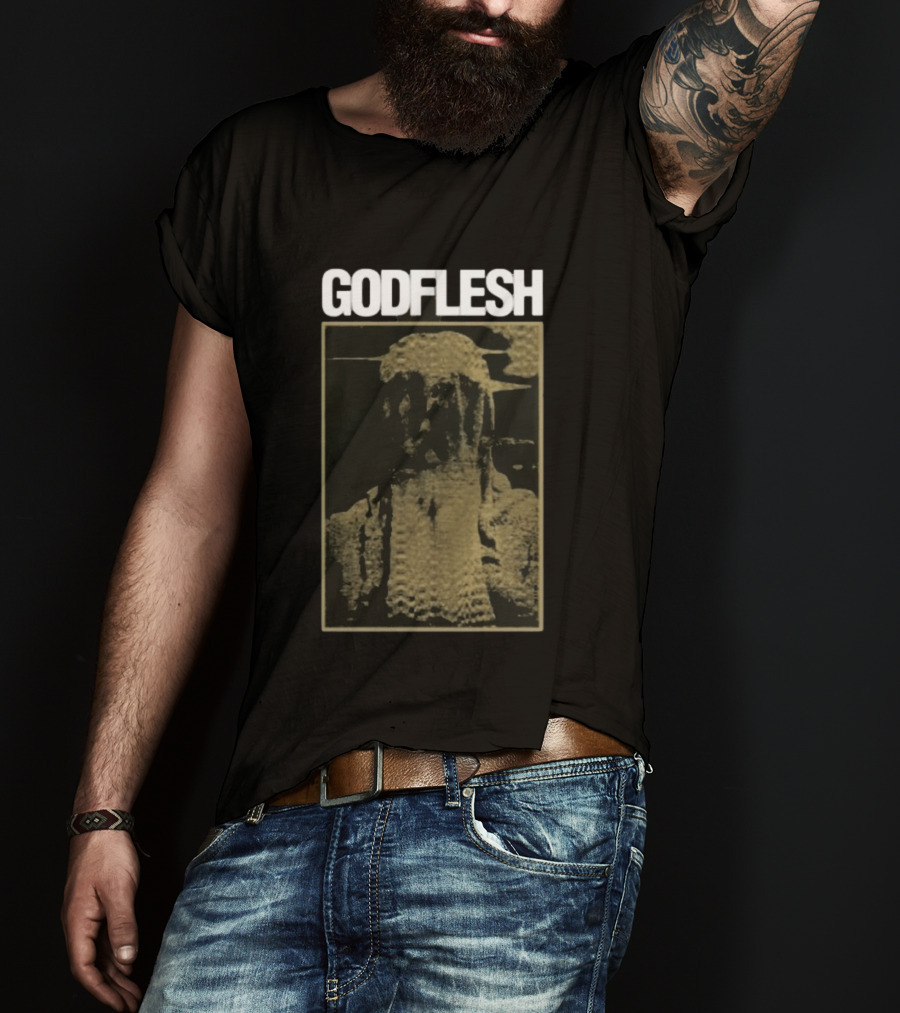 Godflesh Relapse Decay Distorted Image T-Shirt