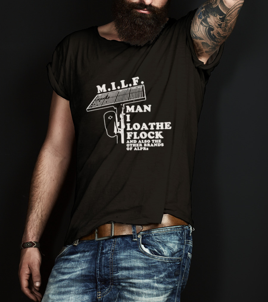M.I.L.F Man I Loathe Flock Solar Panel T-Shirt