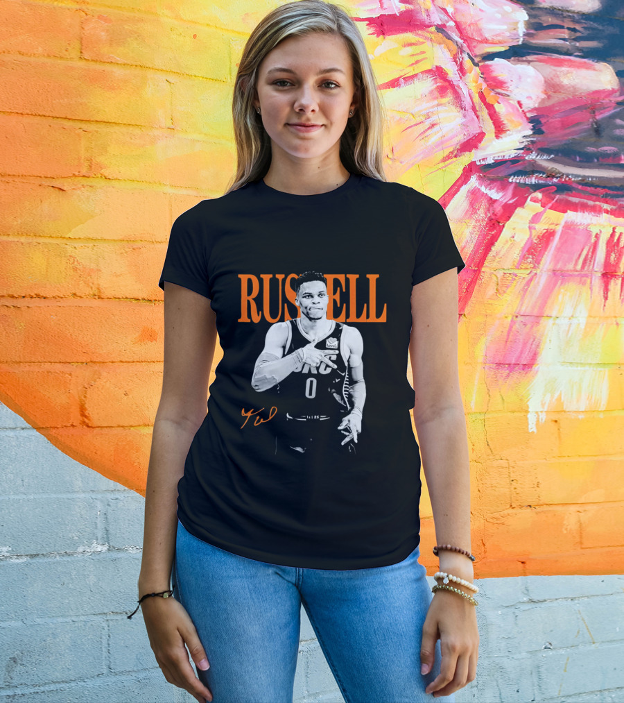 Russell Westbrook OKC Thunder Signature T-Shirt