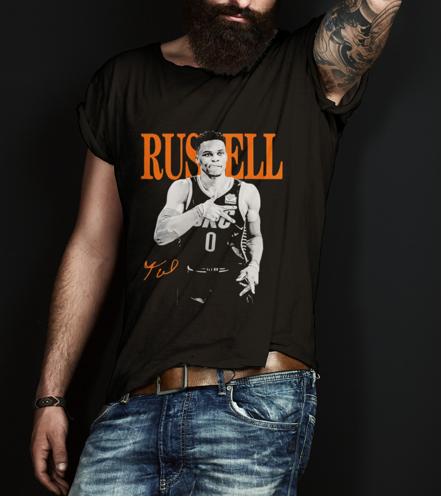 Russell Westbrook OKC Thunder Signature T-Shirt
