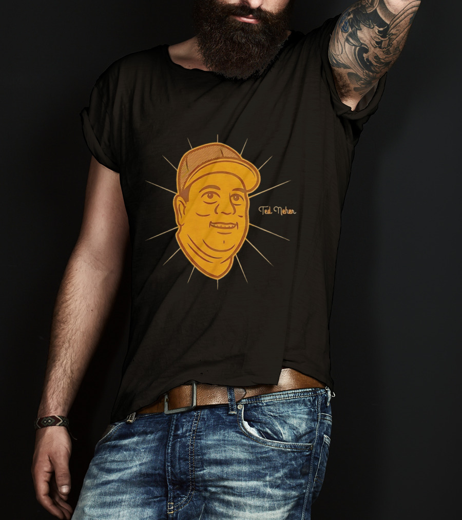 Ted Neher San Diego Padres Big Head MLB T-Shirt