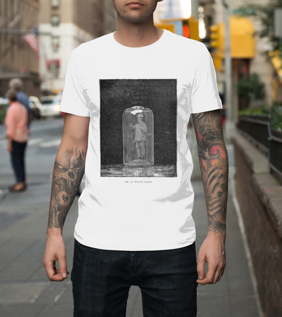 Bixby Cage Tour Music Man In Glass Cylinder T-Shirt