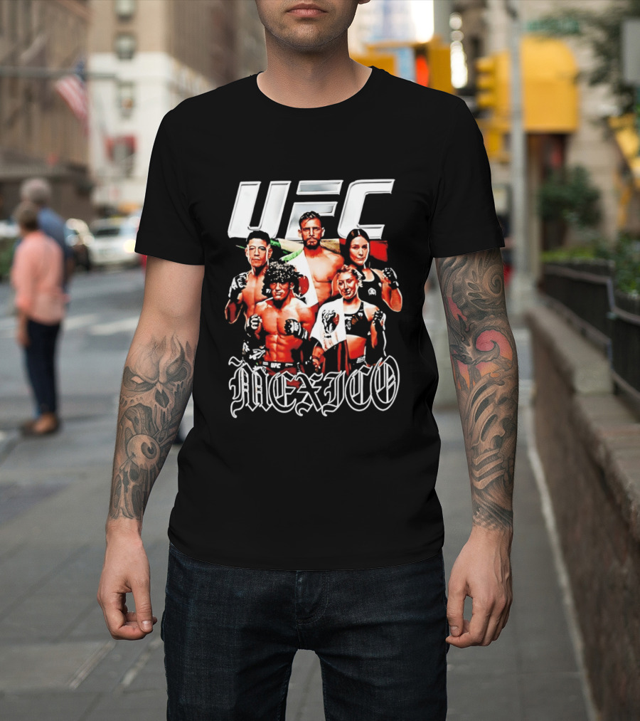 UFC Mexico Noche Fighters Collection Quasar T-Shirt