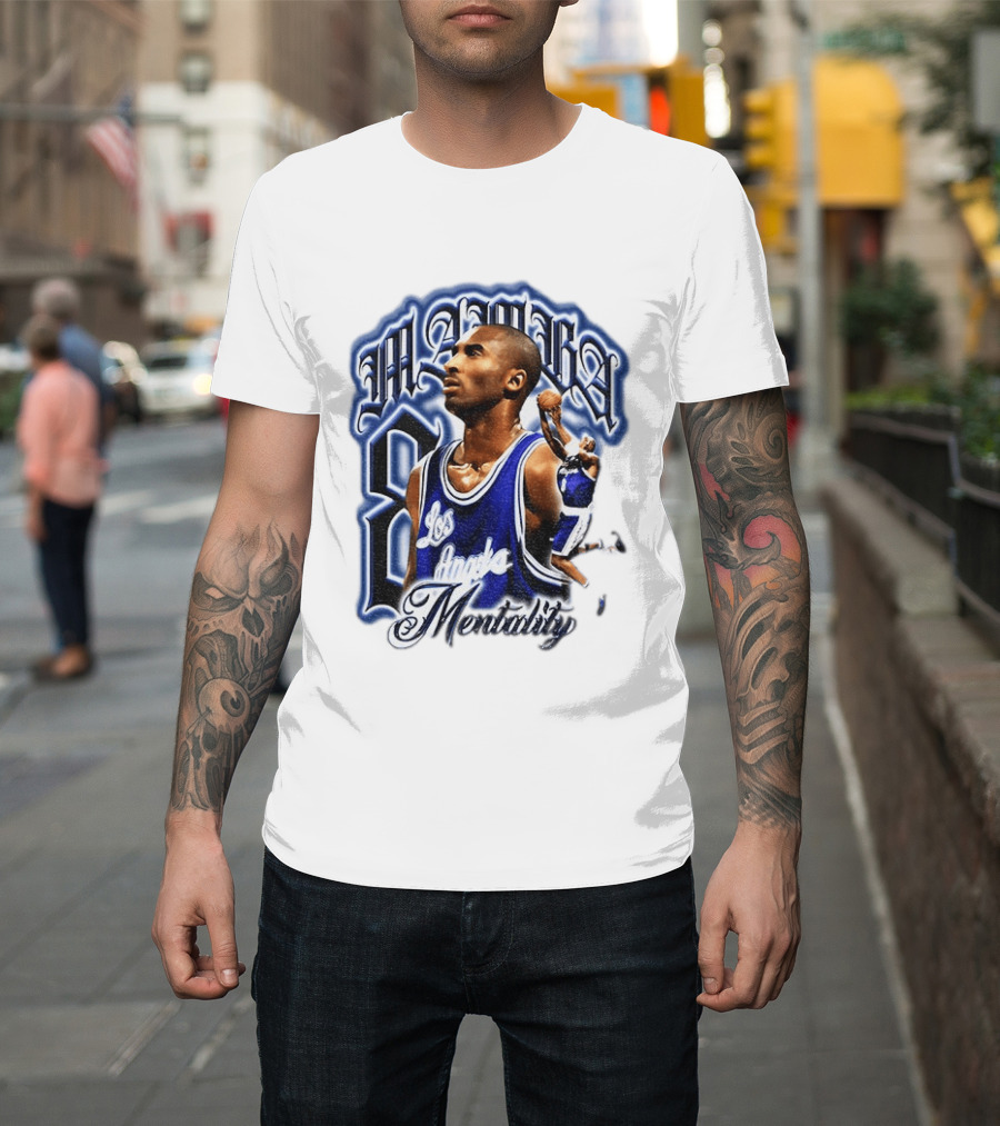 Kobe Bryant Mamba Mentality Los Angeles 8 Basketball T-Shirt