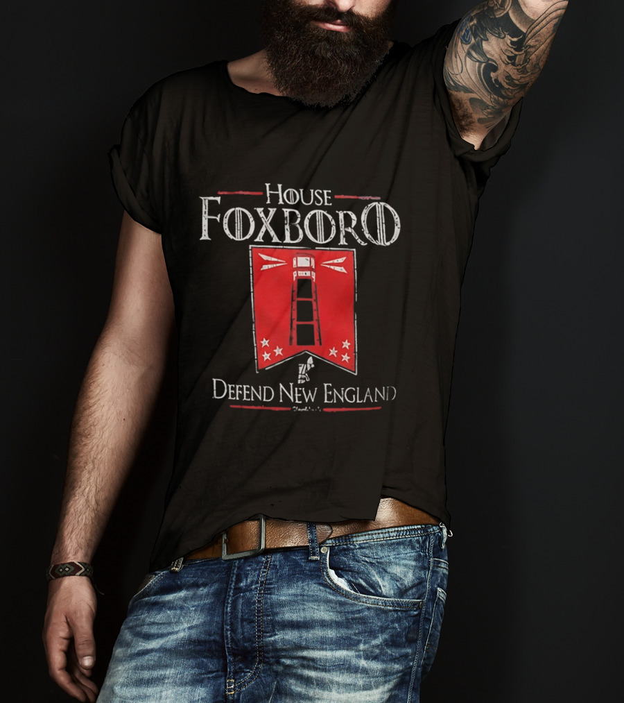 House Foxboro Defend New England Patriots Football New England Patriots Football T-Shirt