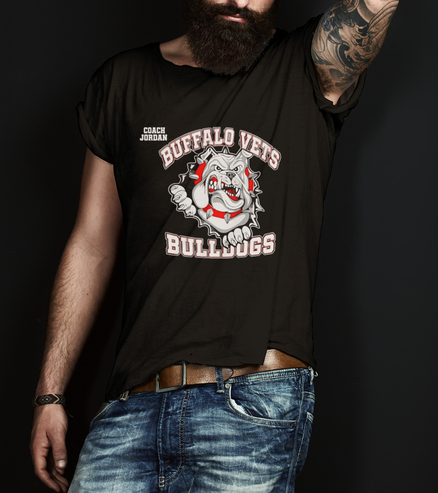 Buffalo Vets Bulldogs Coach Jordan T-Shirt