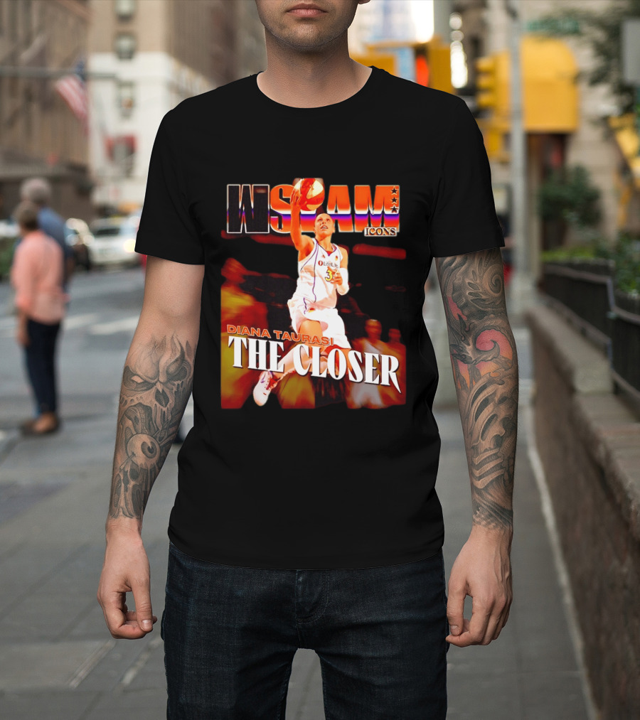 Diana Taurasi The Closer WNBA SLAM Icons Phoenix Mercury T-Shirt