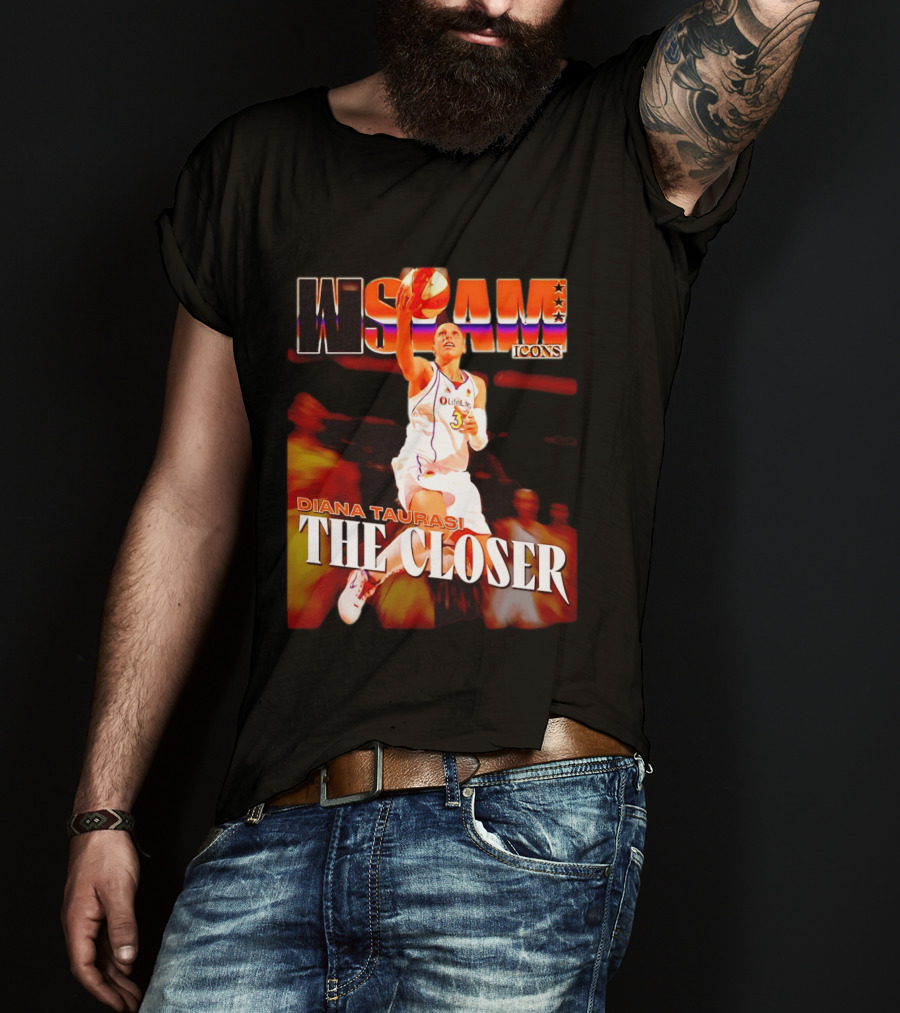 Diana Taurasi The Closer WNBA SLAM Icons Phoenix Mercury T-Shirt