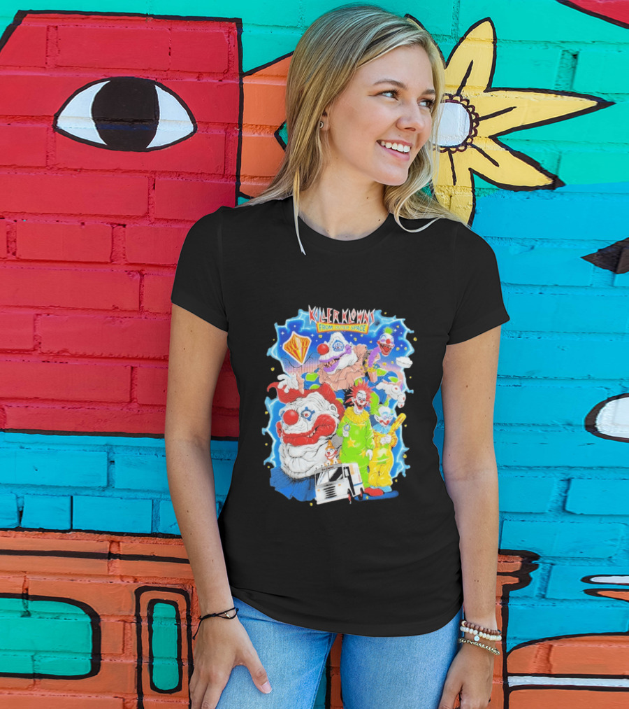 Killer Klowns From Outer Space Halloween Horror Nights 2026 Theme Park Journey T-Shirt