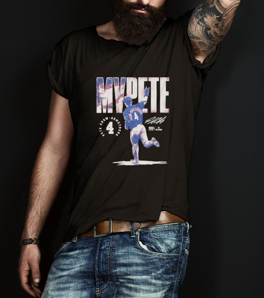 Pete Crow Armstrong Chicago Baseball MVPete T-Shirt