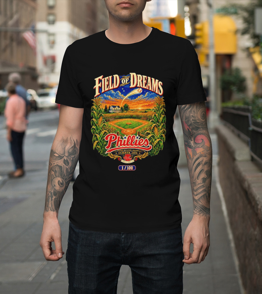 Field Of Dreams Phillies Limited Ballpark Edition Summer 2026 1/100 T-Shirt
