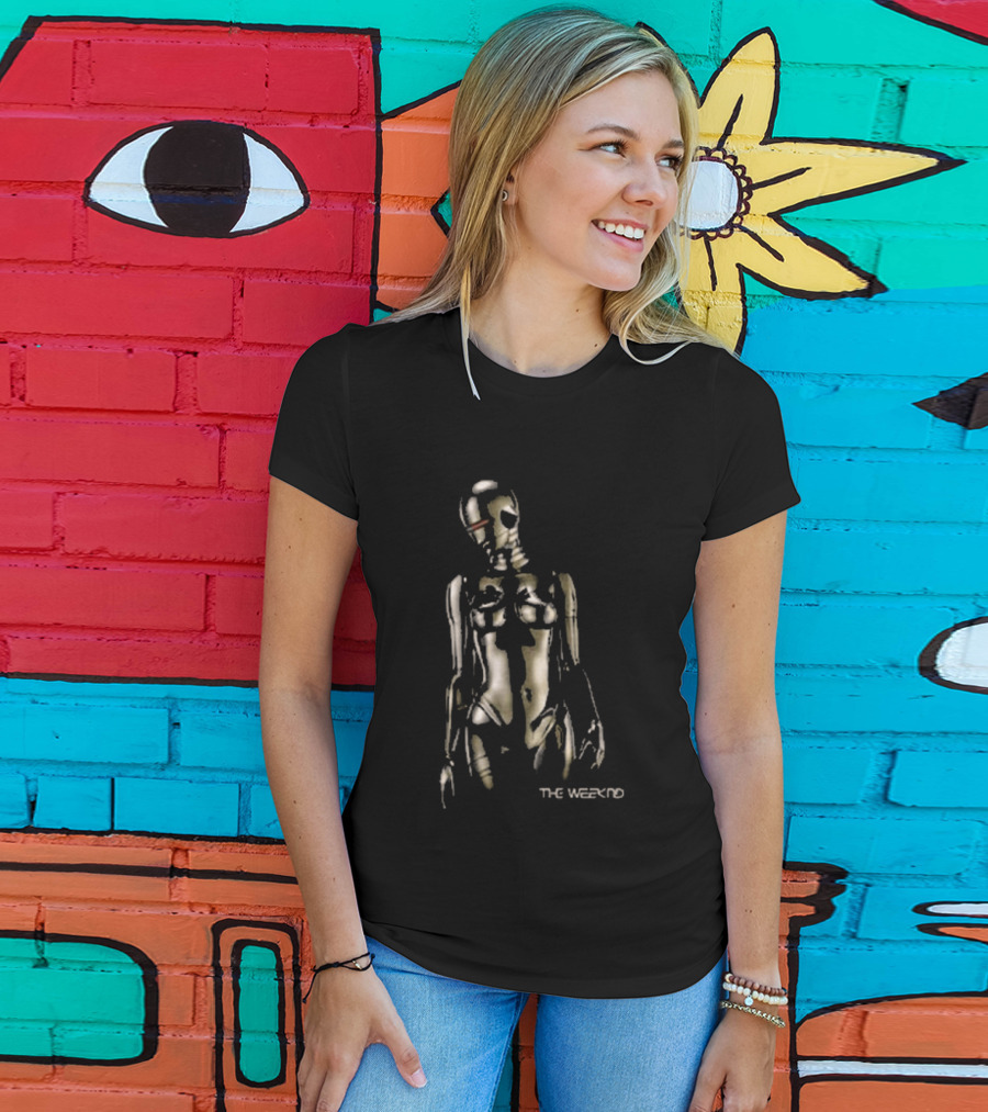 The Weeknd After Hours Til Dawn Tour UK EU Skeleton T-Shirt