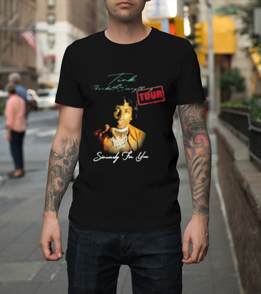 Que Jacquees Thanks 4 Everything Tour Signed You 5000 T-Shirt