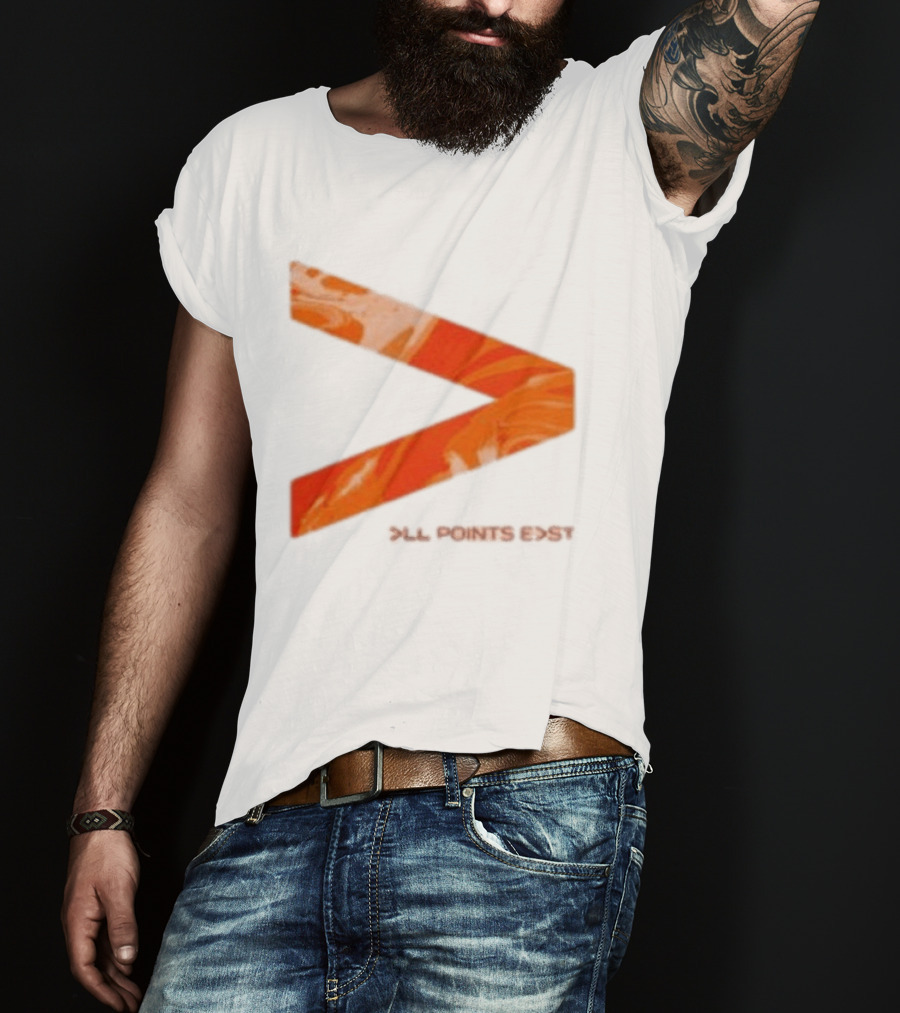 All Points East Festival 2026 Tyler The Creator Event Orange Arrow T-Shirt