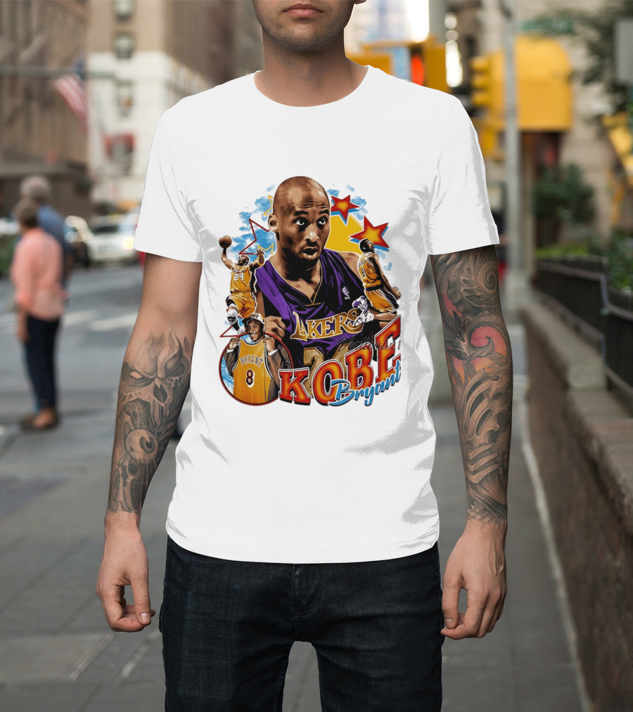 Kobe Bryant Lakers NBA Legendary Player Number 8 And 24 T-Shirt