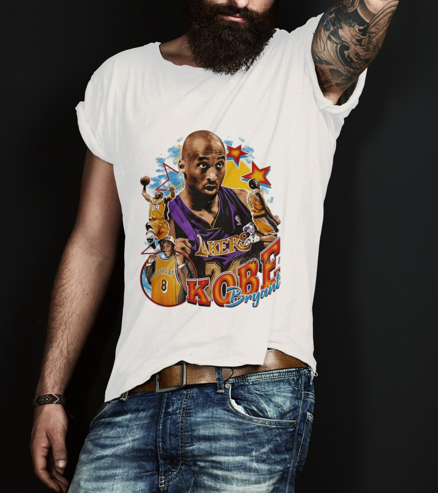 Kobe Bryant Lakers NBA Legendary Player Number 8 And 24 T-Shirt