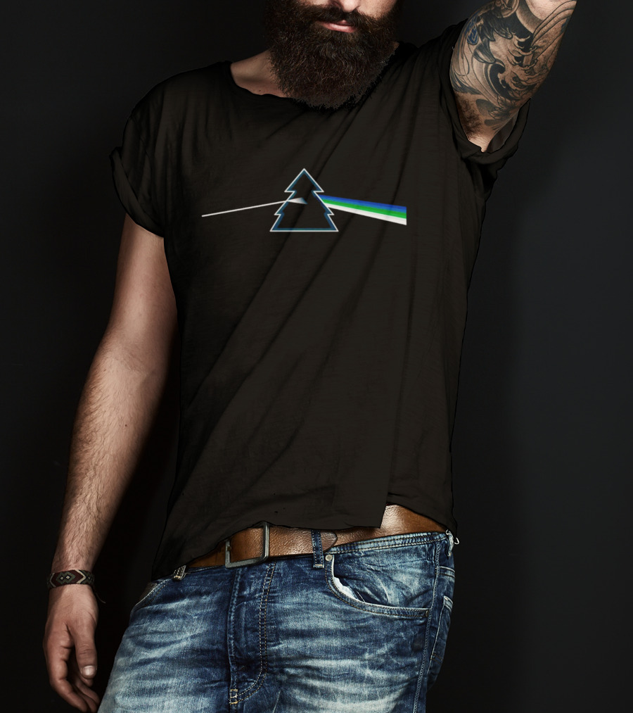 Minnesota Timberwolves Tree Prism Optical Spectrum T-Shirt