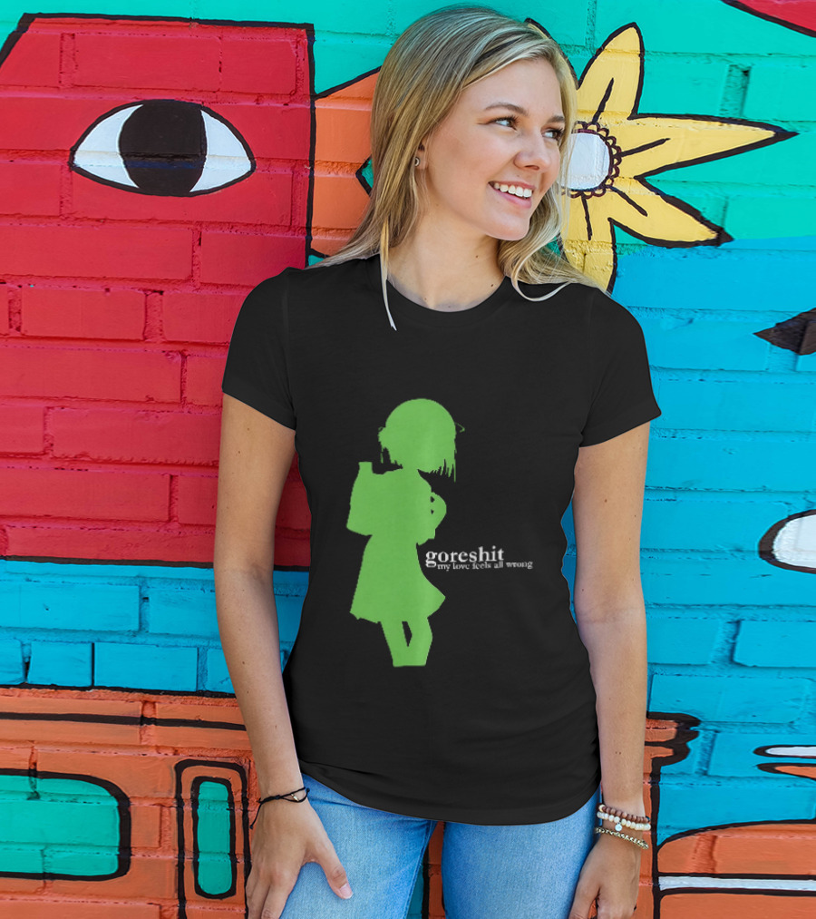 Goreshit My Love Feels All Wrong Anime T-Shirt