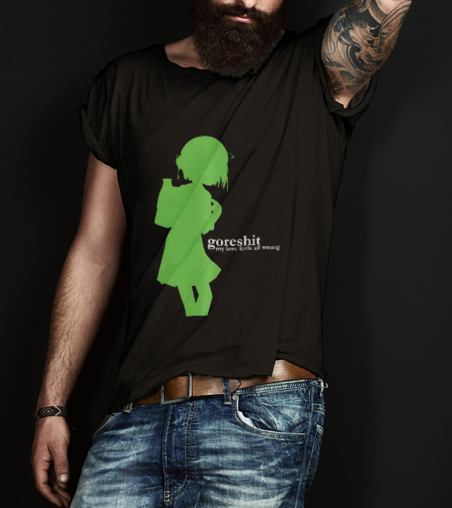 Goreshit My Love Feels All Wrong Anime T-Shirt