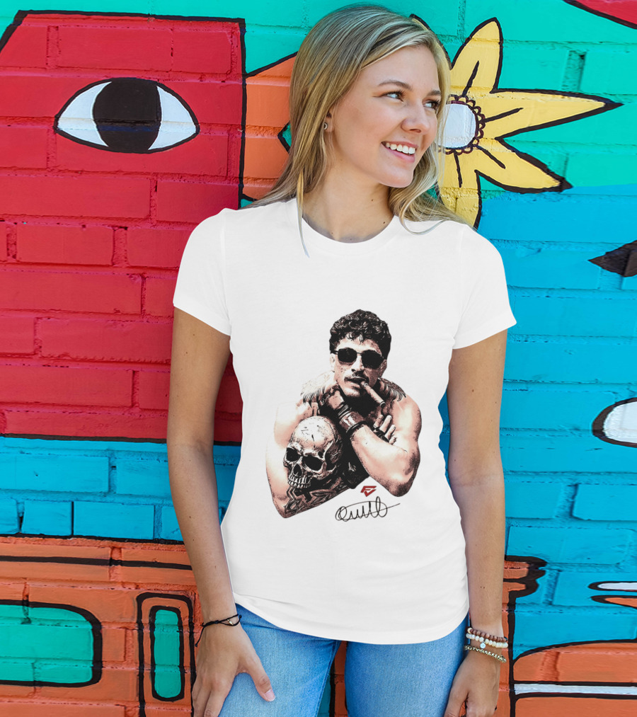 Smokilld Smokebreak Skull Tattoo Sunglasses Cigar T-Shirt