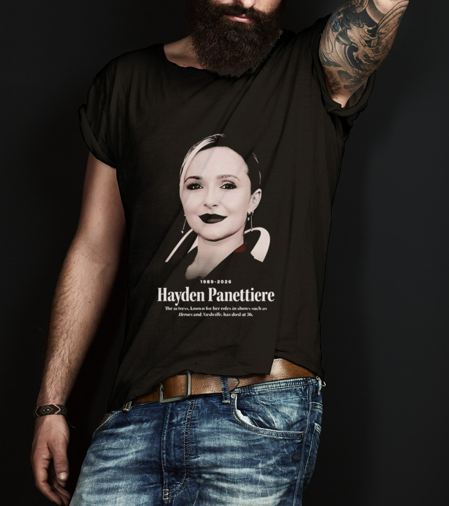 1989 2026 Hayden Panettiere Nashville Actress T-Shirt