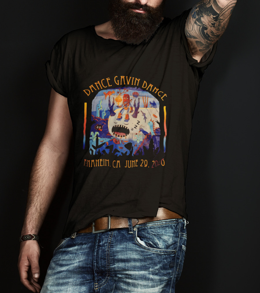 Dance Gavin Dance Anaheim CA June 29 2026 Surreal Underwater Adventure T-Shirt