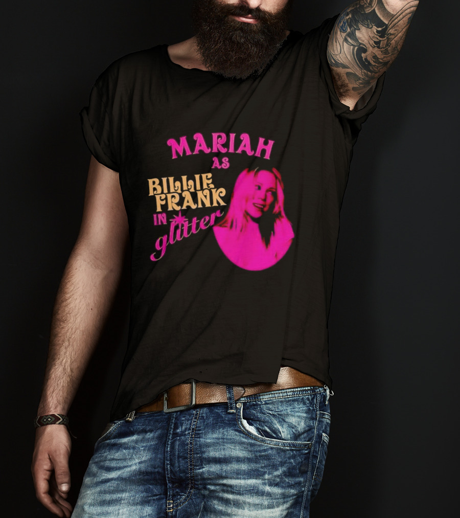 Mariah As Billie Frank In Glitter Pink Image T-Shirt