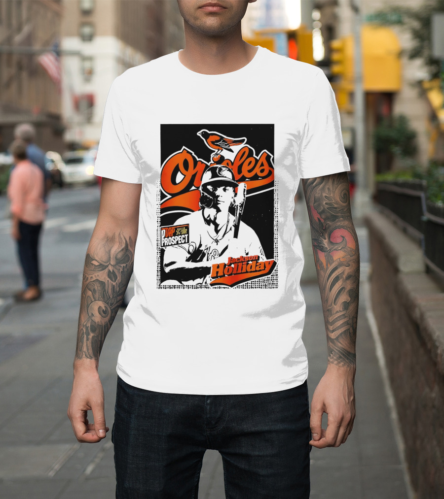 Orioles Top Prospect All Star Jackson Holliday Debut 2026 T-Shirt