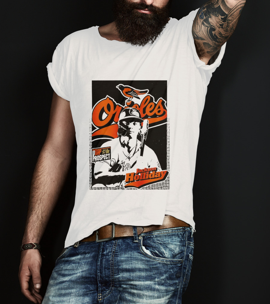 Orioles Top Prospect All Star Jackson Holliday Debut 2026 T-Shirt