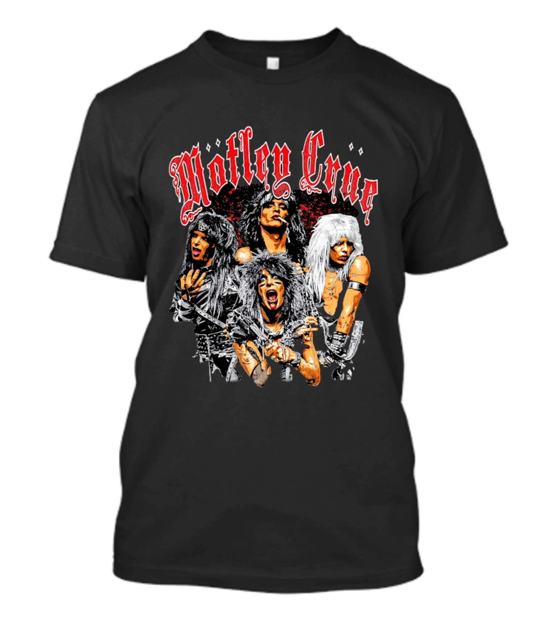 Mötley Crüe Classic Band Members T-Shirt