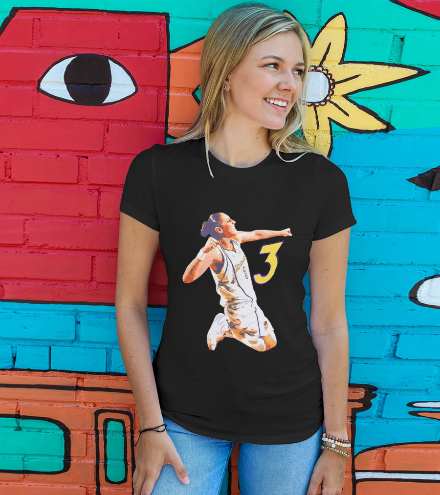 Mercury Diana Taurasi Number 3 Celebration Pose T-Shirt