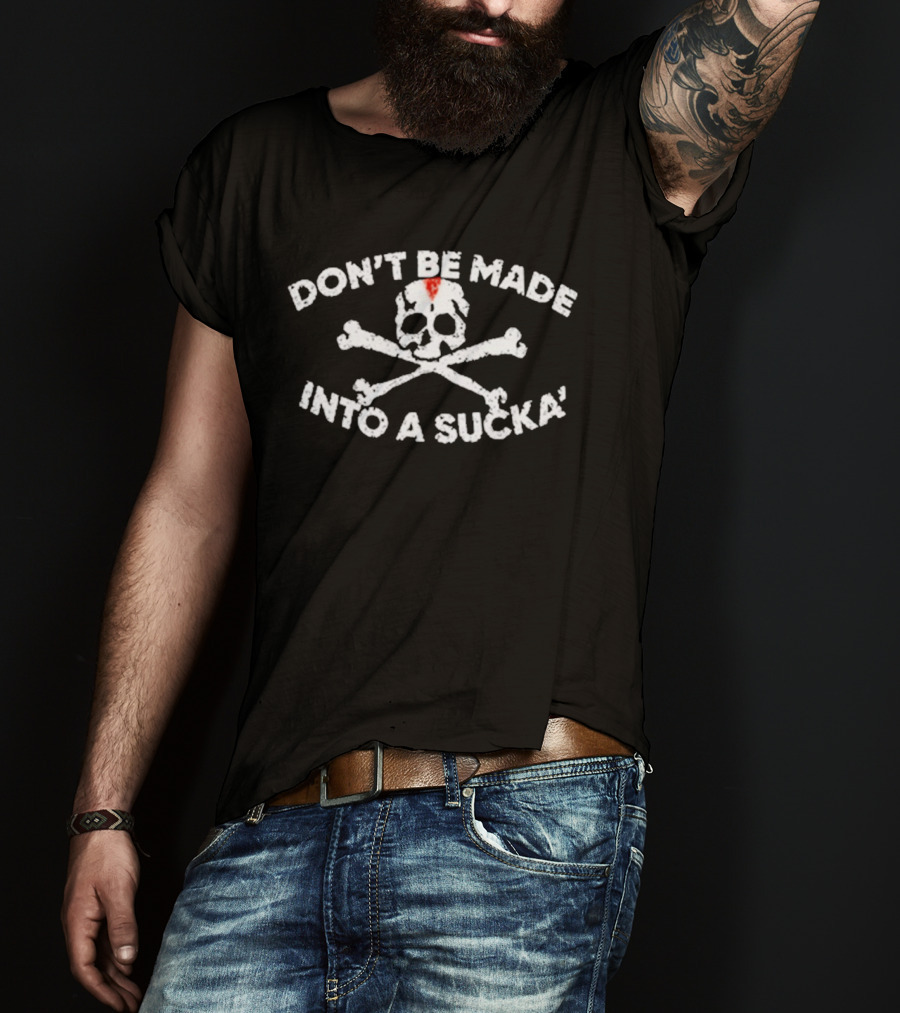 Lil Darkie Skull Crossbones Don't Be Made Into A Sucka T-Shirt