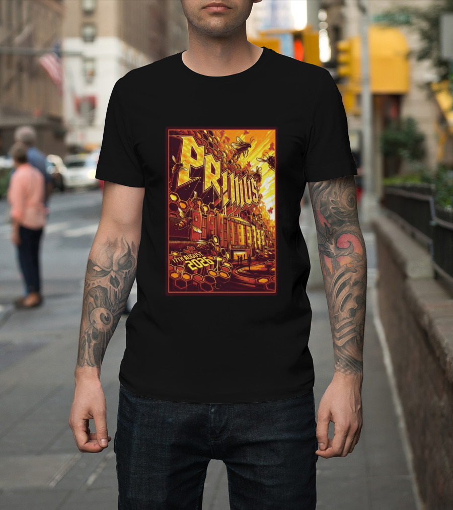 Primus O2 Victoria Warehouse Manchester UK 17th August 2026 T-Shirt