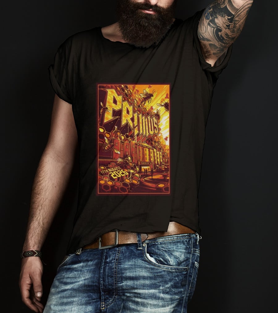 Primus O2 Victoria Warehouse Manchester UK 17th August 2026 T-Shirt