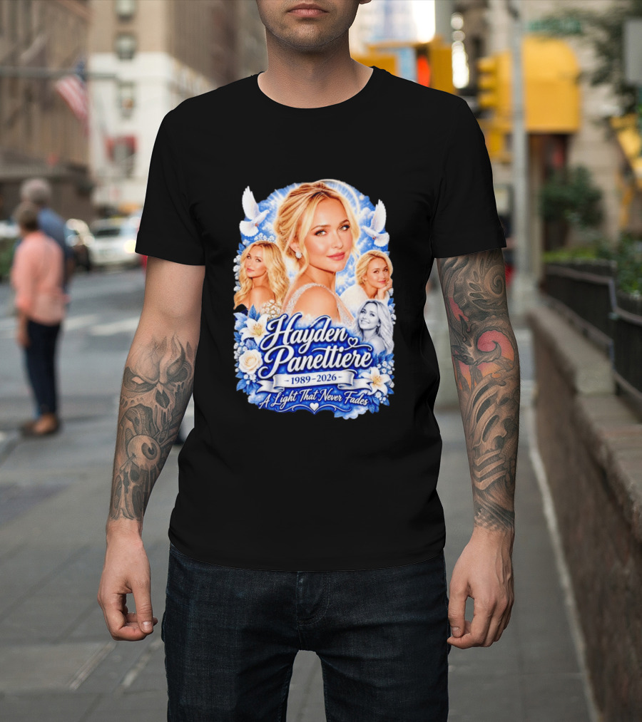Hayden Panettiere 1989 2026 A Light That Never Fades T-Shirt