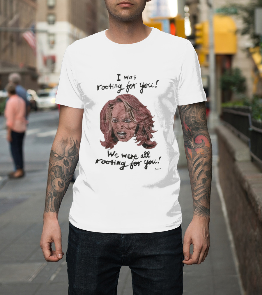 Sina Sparrow I Was Rooting For You We Were All Rooting For You Iconic Expression T-Shirt