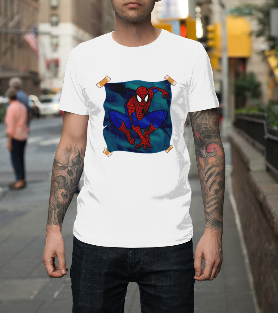 Spider Man Marvel Comics Superhero Iconic Action Pose T-Shirt