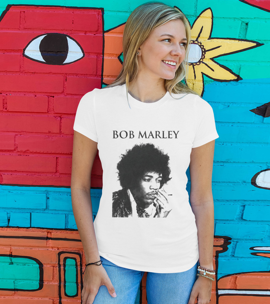 Bob Marley Jimi Hendrix T-Shirt