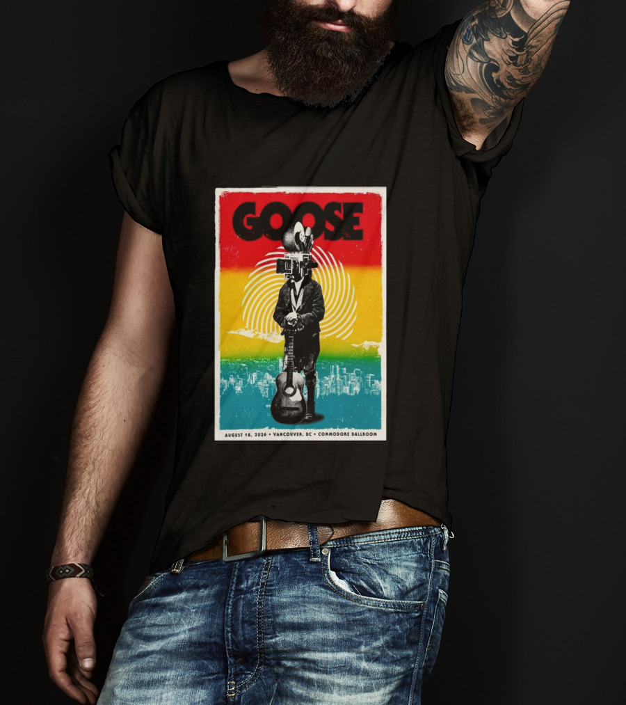 Goose August 18 2026 Vancouver BC Commodore Ballroom T-Shirt