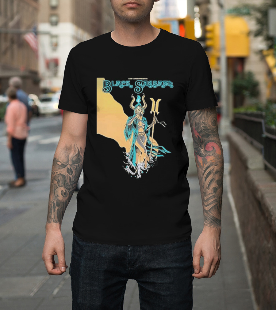 Black Sabbath BB&T Pavilion Camden NJ August 19 2026 Mythical Deity T-Shirt