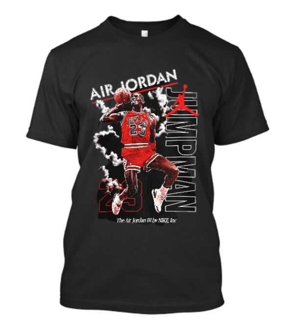 Chicago Bulls Air Jordan 23 Jumpman The Air Jordan III By Nike Inc Basketball T-Shirt