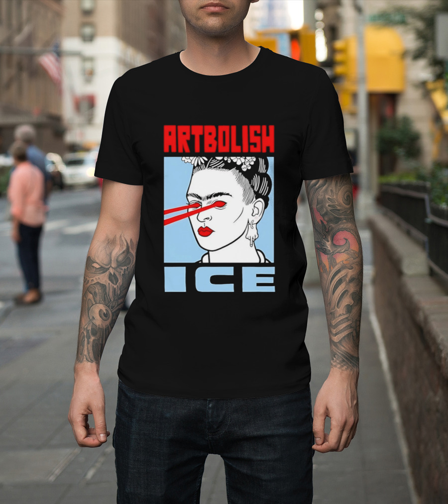 ARTBOLISH ICE Frida Kahlo Lalo T-Shirt