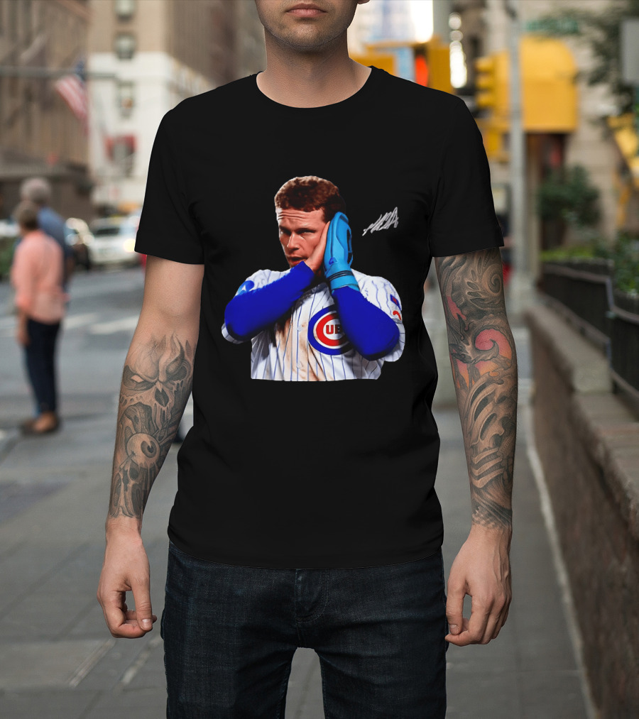 Chicago Cubs Pete Crow Armstrong Night Night Celebration T-Shirt