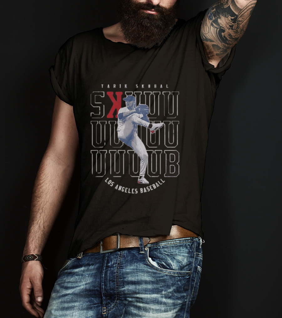 Tarik Skubal Skuuub Los Angeles Baseball 2026 T-Shirt