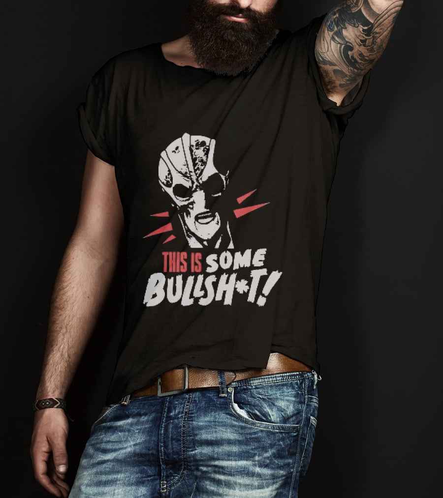 This Is Some Bullsh't Mass Effect Sovereign Reaper Character Face T-Shirt